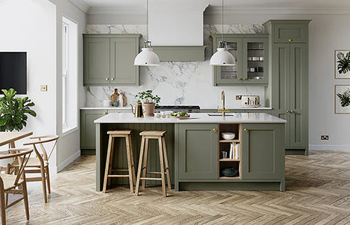 Buy Hadley Sage Green Door - Free Delivery in Uk Buy Hadley Sage Green Door UK – The Kitchen Box
