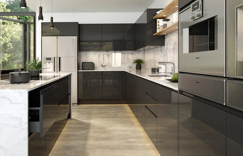 Buy Jayline Supergloss Graphite Door - Free Delivery in Uk Buy Jayline Supergloss Graphite Door UK – The Kitchen Box