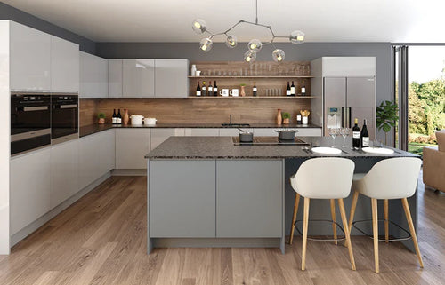 Buy Jayline Supermatt Dust Grey Door - Free Delivery in Uk Buy Jayline Supermatt Dust Grey Door UK – The Kitchen Box