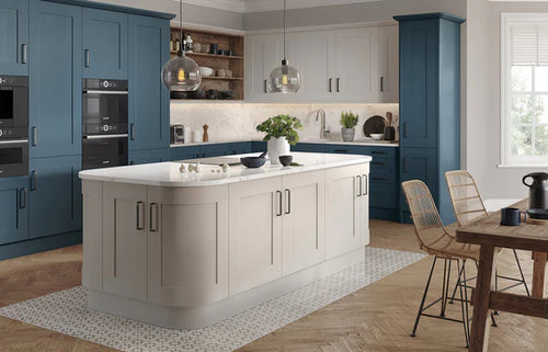 Buy Wilton Oakgrain Azure Blue Door - Free Delivery in Uk Buy Wilton Oakgrain Azure Blue Door UK – The Kitchen Box