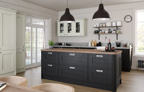 Buy Wilton Oakgrain Graphite Door - Free Delivery in Uk Buy Wilton Oakgrain Graphite Door UK – The Kitchen Box