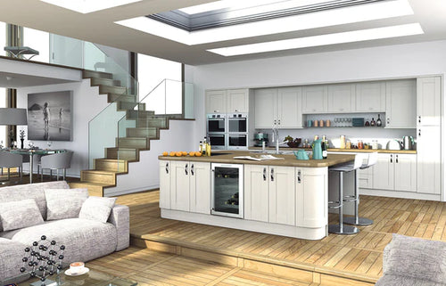 Buy Wilton Oakgrain White Door - Free Delivery in Uk Buy Wilton Oakgrain White Door UK – The Kitchen Box