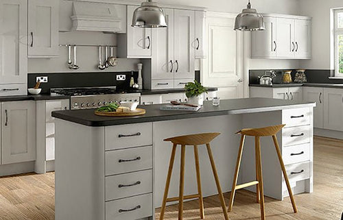 Buy Buckingham Dove Grey Shaker Door - Free Delivery in Uk Buy Buckingham Dove Grey Shaker Door UK – The Kitchen Box