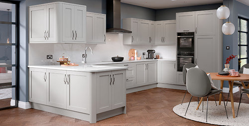 Buy Rivington Super Matt Stone Grey Door - Free Delivery in Uk Buy Rivington Super Matt Stone Grey Door UK – The Kitchen Box