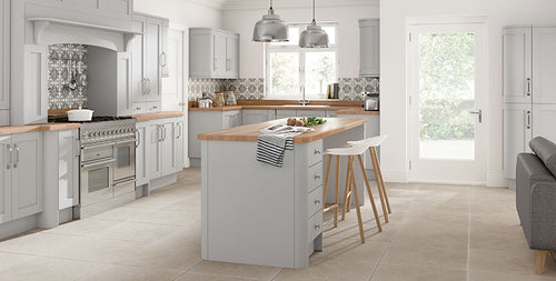Buy Rivington Super Matt Dove Grey Door - Free Delivery in Uk Buy Rivington Super Matt Dove Grey Door UK – The Kitchen Box