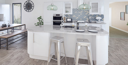 Buy Vogue Lacquered Gloss White Door - Free Delivery in Uk Buy Vogue Lacquered Gloss White Door UK – The Kitchen Box