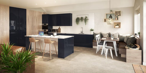 Buy Larissa Indigo Gloss Door - Free Delivery in Uk Buy Larissa Indigo Gloss Door UK – The Kitchen Box