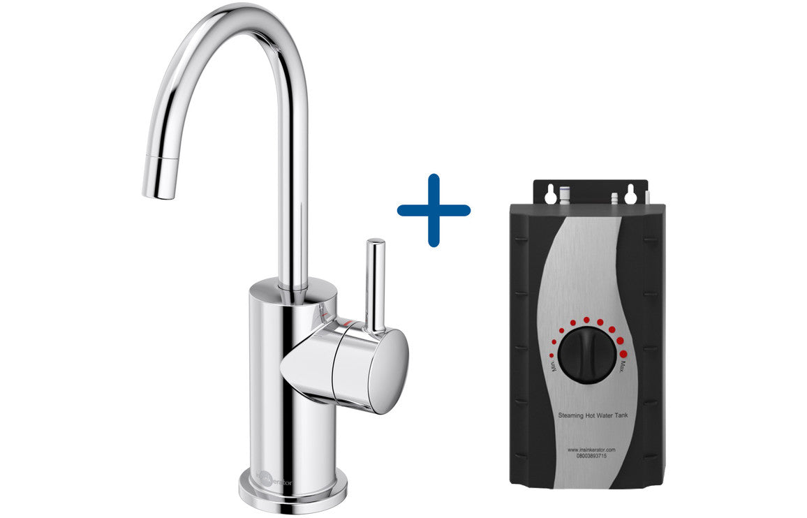 InSinkErator FH3010 Hot Water Tap & Standard Tank - Chrome InSinkErator FH3010 Hot Water Tap & Standard Tank - Chrome
