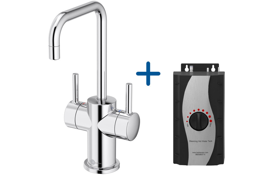 InSinkErator FHC3020 Hot/Cold Water Mixer Tap & Standard Tank - Chrome InSinkErator FHC3020 Hot/Cold Water Mixer Tap & Standard Tank - Chrome