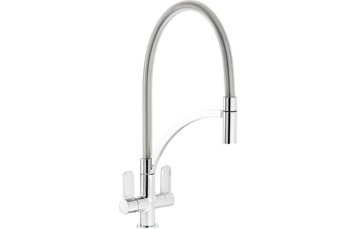 Shop Now Abode Genio Monobloc Semi-Professional Mixer Tap - Chrome In UK Abode Genio Monobloc Semi-Professional Mixer Tap - Chrome UK