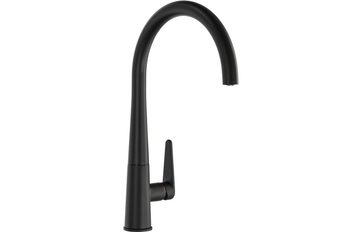 Shop Now Abode Coniq R Single Lever Mixer Tap - Matt Black In UK Abode Coniq R Single Lever Mixer Tap - Matt Black UK