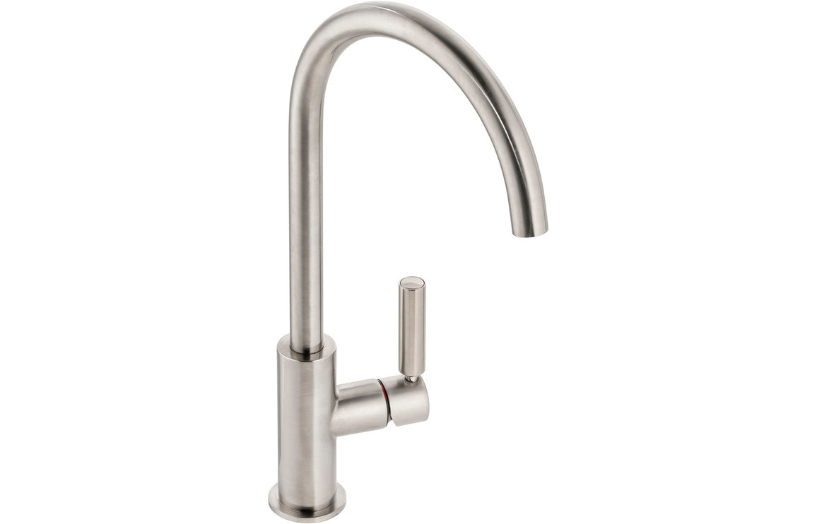 Abode Globe Single Lever Mixer Tap - Brushed Nickel Abode Globe Single Lever Mixer Tap - Brushed Nickel