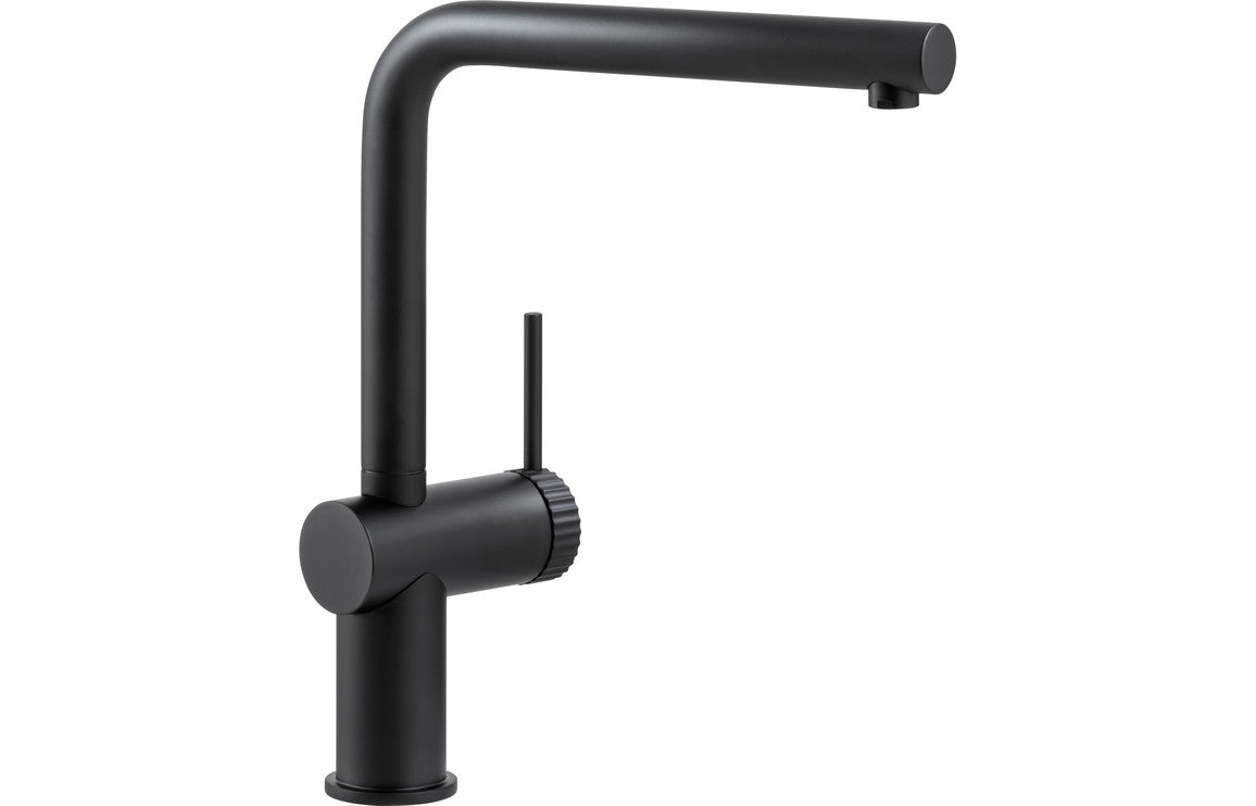 Abode Fraction Single Lever Mixer Tap - Matt Black Abode Fraction Single Lever Mixer Tap - Matt Black