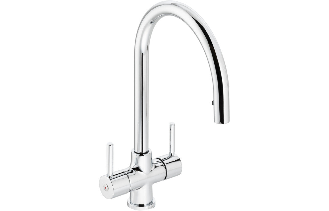 Abode Zest Monobloc Pull-Out Mixer Tap - Chrome Abode Zest Monobloc Pull-Out Mixer Tap - Chrome