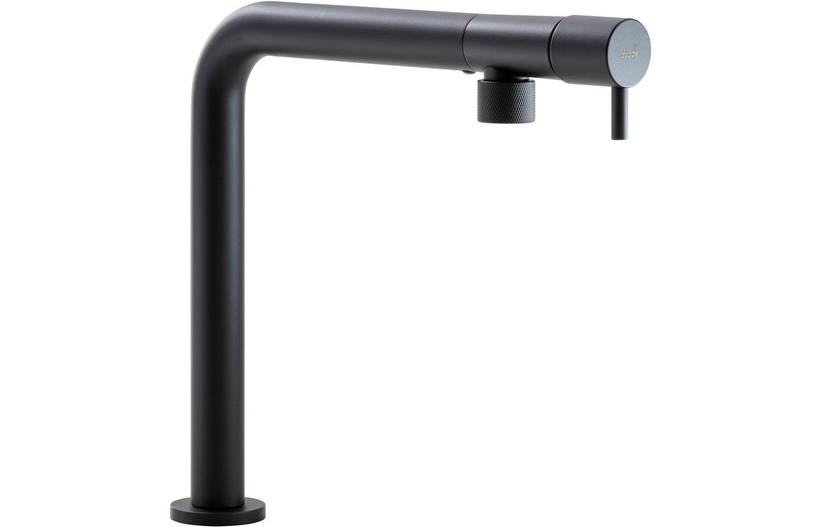 Abode Agilis Single Lever Mixer Tap - Matt Black Abode Agilis Single Lever Mixer Tap - Matt Black