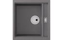Abode Syncronist Compact 1.25B Inset/Undermount Sink - Metallic Grey