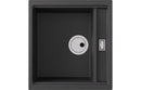 Abode Syncronist Compact 1.25B Inset/Undermount Sink - Metallic Black