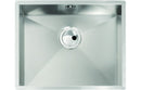 Abode Matrix R0 500mm 1B Undermount Sink - Stainless Steel