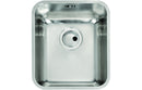 Abode Matrix R50 1B 340mm Undermount Sink - Stainless Steel