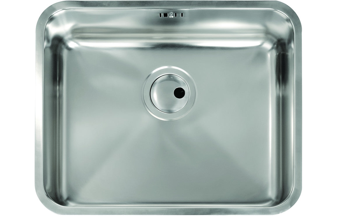Abode Matrix R50 1B 500mm Undermount Sink - Stainless Steel Abode Matrix R50 1B 500mm Undermount Sink - Stainless Steel
