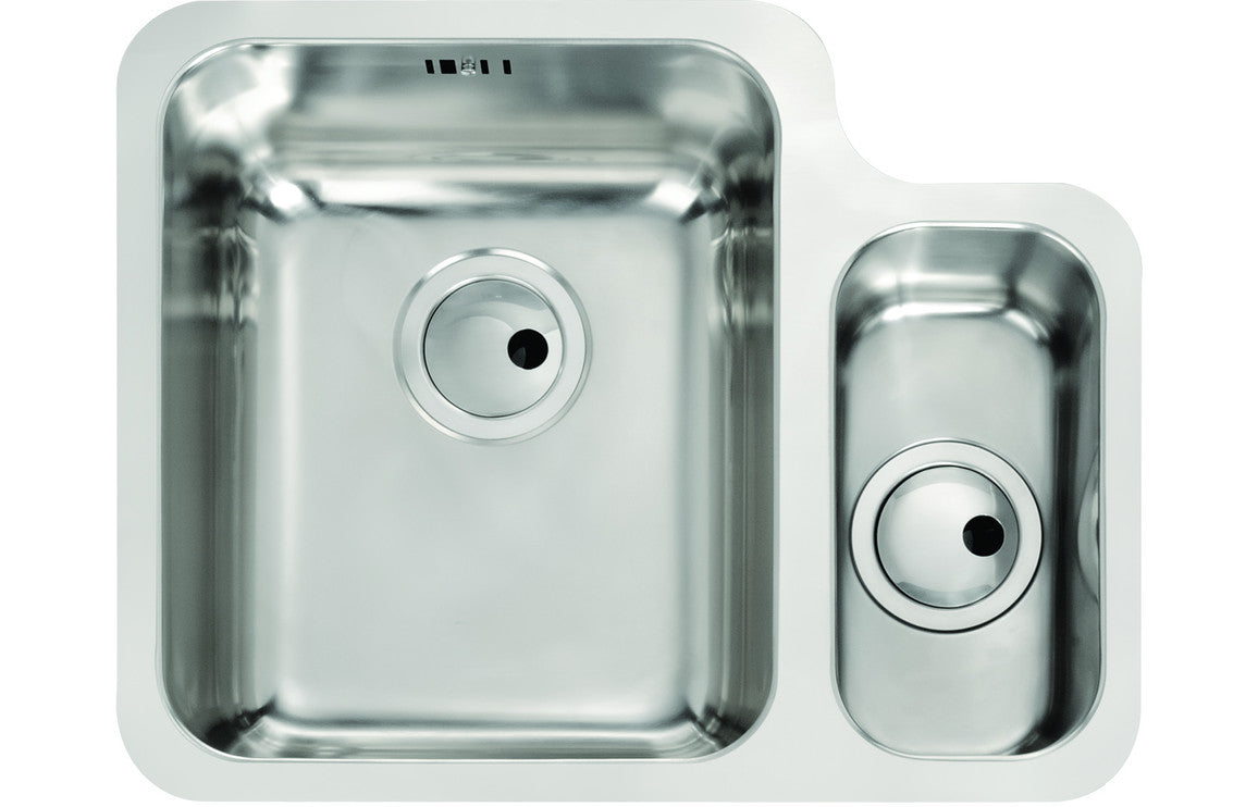 Abode Matrix R50 1.5B LHMB Undermount Sink - Stainless Steel Abode Matrix R50 1.5B LHMB Undermount Sink - Stainless Steel
