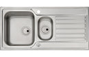 Abode Connekt 1.5B & Drainer Inset Sink - Stainless Steel