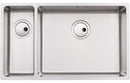 Abode Matrix R15 Large 1.5B RHMB Undermount/Inset Sink - Stainless Steel
