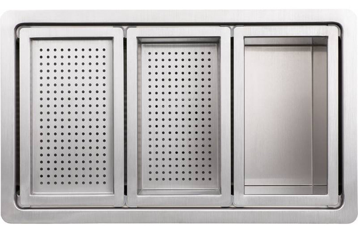 Abode Studio 1B Undermount Sink (inc. Accessories) - Stainless Steel Abode Studio 1B Undermount Sink (inc. Accessories) - Stainless Steel