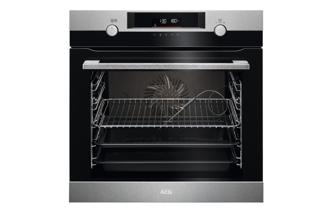 AEG BCK556260M Single Electric Oven with Steam - Stainless Steel AEG BCK556260M Single Electric Oven with Steam - Stainless Steel
