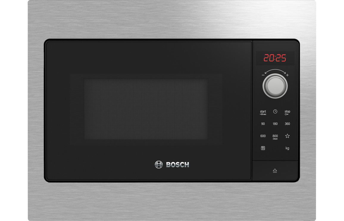 Bosch Series 2 BFL523MS3B Built-in Compact Microwave - Black Bosch Series 2 BFL523MS3B Built-in Compact Microwave - Black
