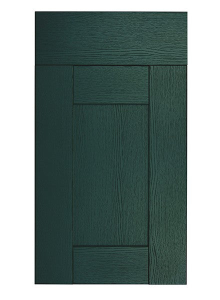 Buckingham Fir Green Shaker Door Buckingham - Oven Filler 110 x 597mm