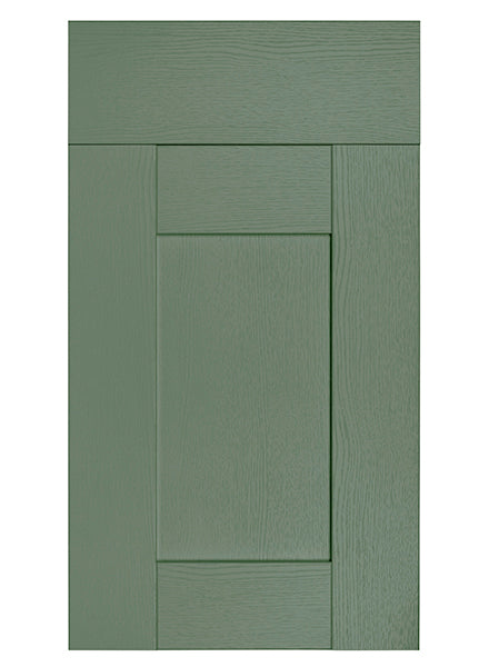Buckingham Reed Green Shaker Door Buckingham - Oven Filler 110 x 597mm