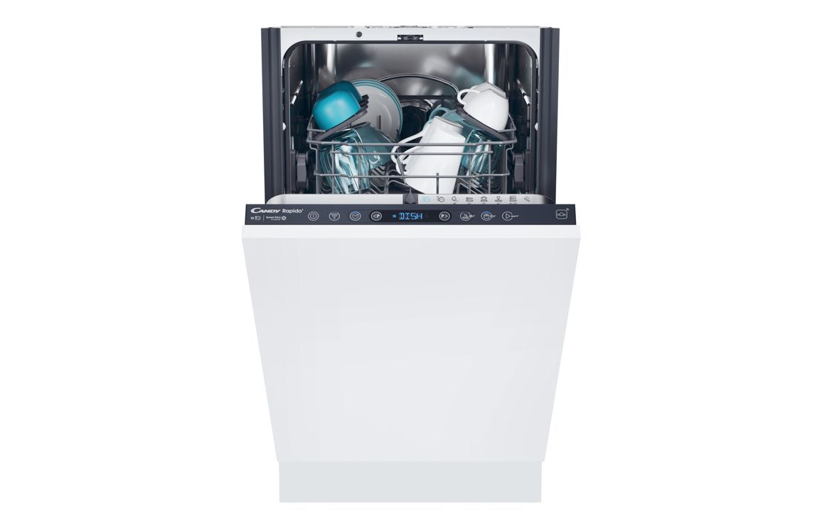 Candy CI0C7SB0FA-80 F/I 10 Place Slim Dishwasher Candy CI0C7SB0FA-80 F/I 10 Place Slim Dishwasher