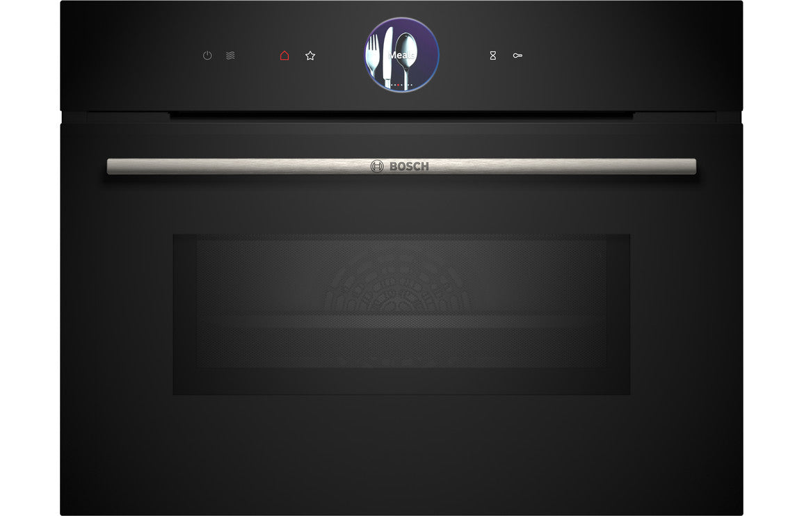 Bosch Series 8 CMG7761B1B Compact Pyrolytic Oven & Microwave - Black Bosch Series 8 CMG7761B1B Compact Pyrolytic Oven & Microwave - Black