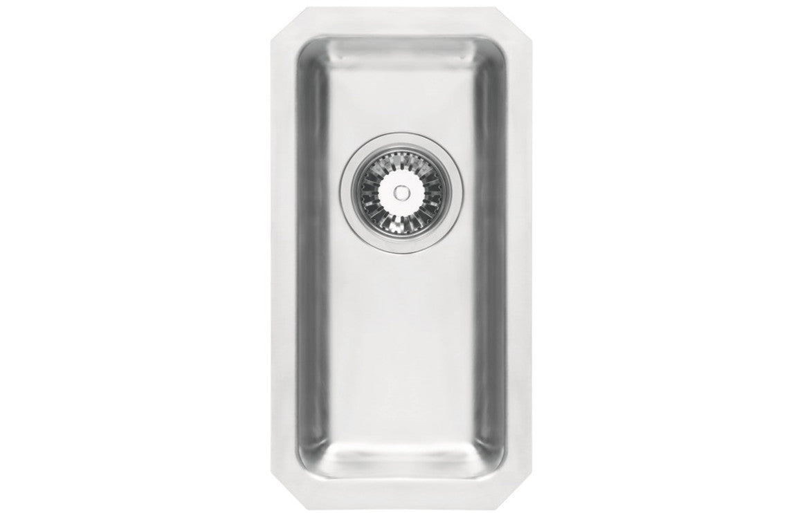 Prima+ 0.5B R25 Undermount Sink - Stainless Steel Prima+ 0.5B R25 Undermount Sink - Stainless Steel