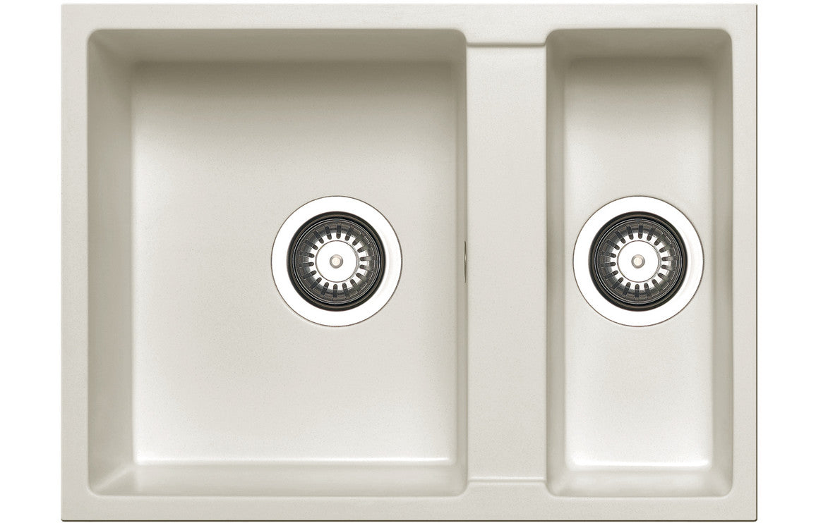 Prima+ Granite 1.5B Undermount Sink - White Prima+ Granite 1.5B Undermount Sink - White
