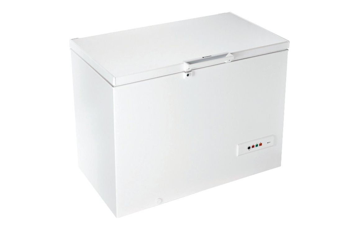 Hotpoint CS2A 300 H FA 1 F/S 120cm Chest Freezer - White Hotpoint CS2A 300 H FA 1 F/S 120cm Chest Freezer - White