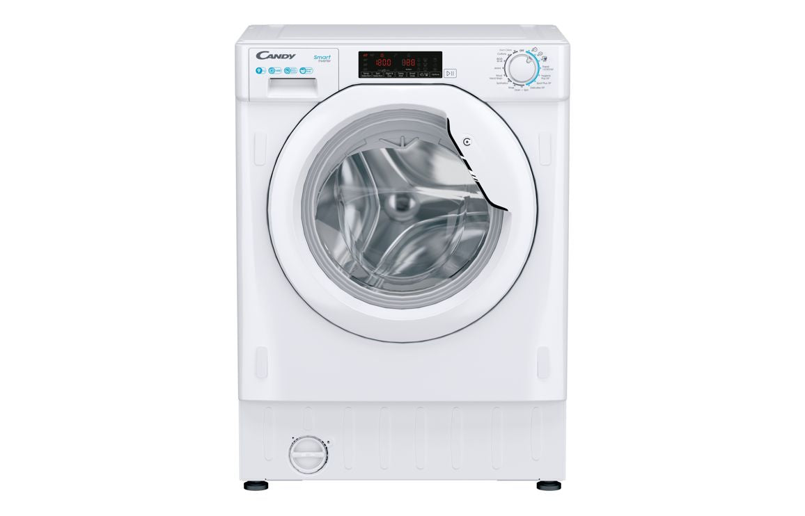 Candy CSD49TWM5/1-80 B/I 9kg 1400rpm Washing Machine - White Candy CSD49TWM5/1-80 B/I 9kg 1400rpm Washing Machine - White