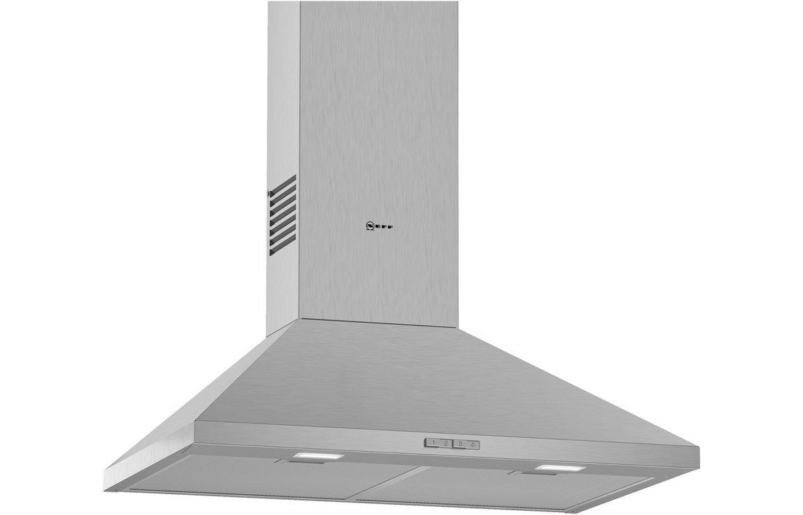 Neff N30 D72PBC0N0B 75cm Pyramid Chimney Hood - Stainless Steel Neff N30 D72PBC0N0B 75cm Pyramid Chimney Hood - Stainless Steel
