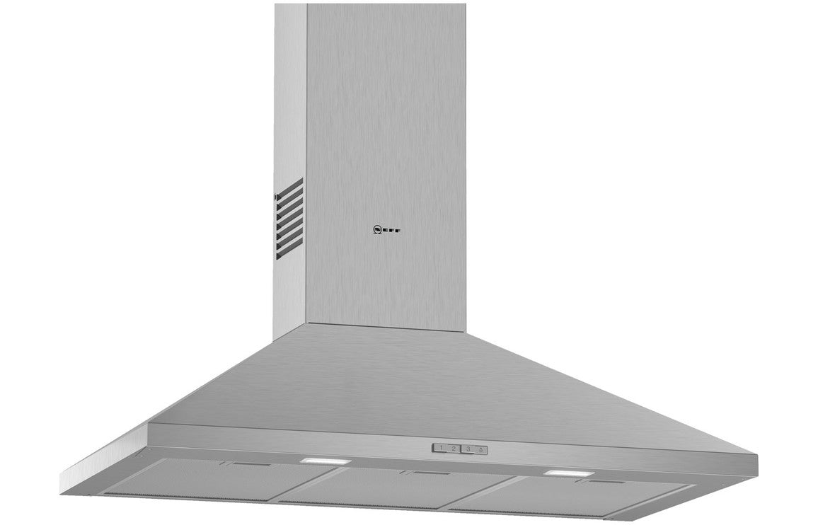 Neff N30 D92PBC0N0B 90cm Pyramid Chimney Hood - Stainless Steel Neff N30 D92PBC0N0B 90cm Pyramid Chimney Hood - Stainless Steel