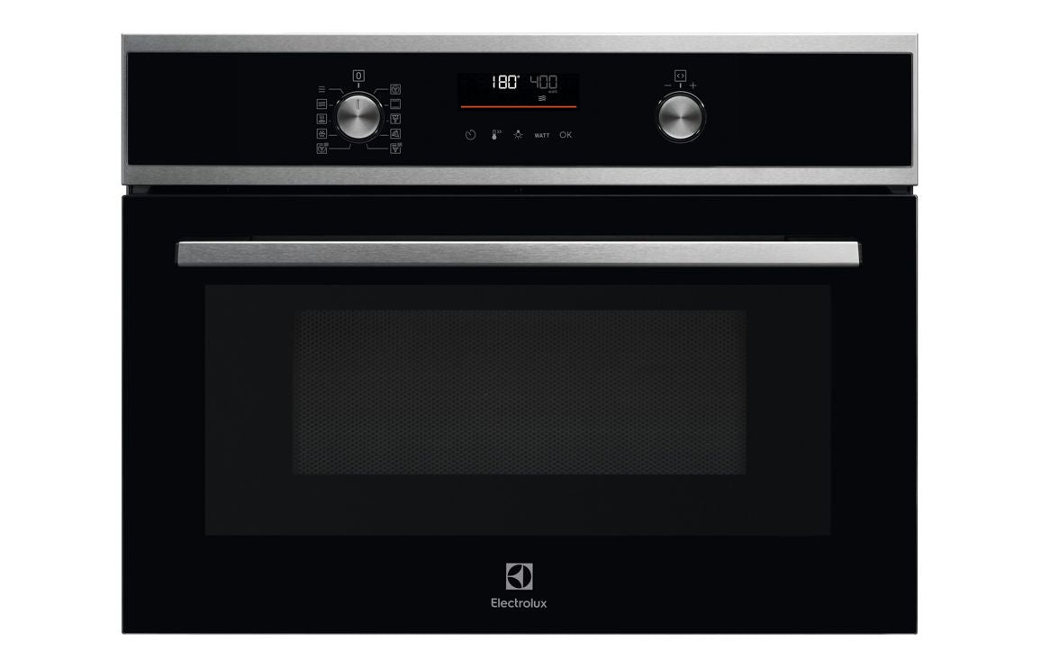 Shop Now Electrolux EVLDE46X Built-in Combination Microwave & Grill - Stainless Steel In UK Electrolux EVLDE46X Built-in Combination Microwave & Grill - Stainless Steel UK