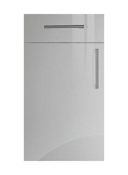 Firebeck Supergloss Light Grey Door Firebeck - Oven Filler 110 x 596mm