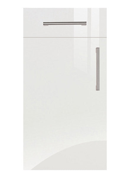 Firebeck Supergloss White Door Firebeck - Oven Filler 110 x 596mm