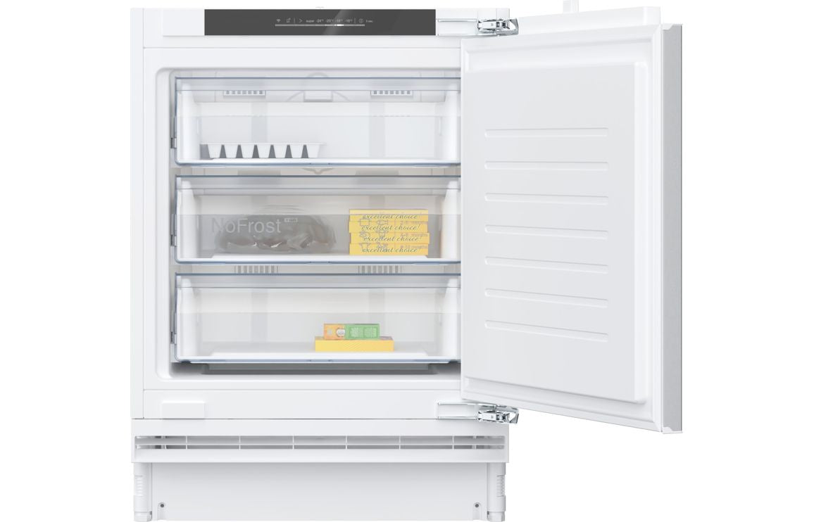 Neff N50 GU7212FE0G B/I Frost Free Under Counter Freezer Neff N50 GU7212FE0G B/I Frost Free Under Counter Freezer