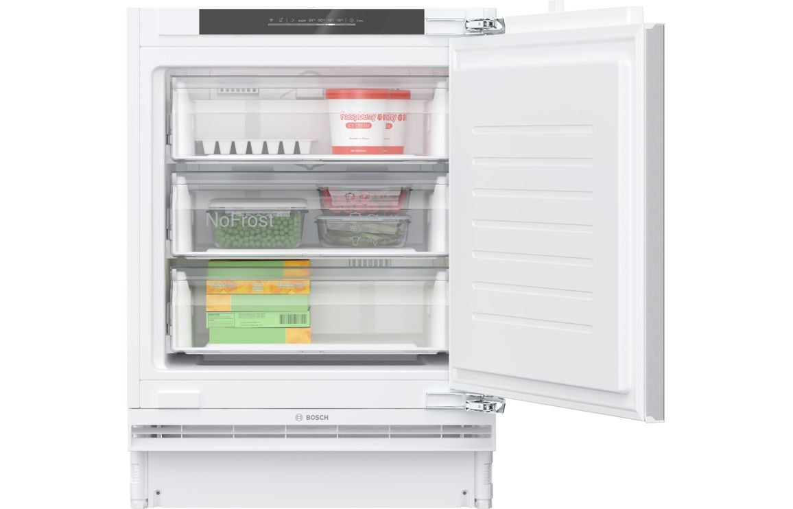 Bosch Series 4 GUN21VFE0G B/I Frost Free Under Counter Freezer Bosch Series 4 GUN21VFE0G B/I Frost Free Under Counter Freezer