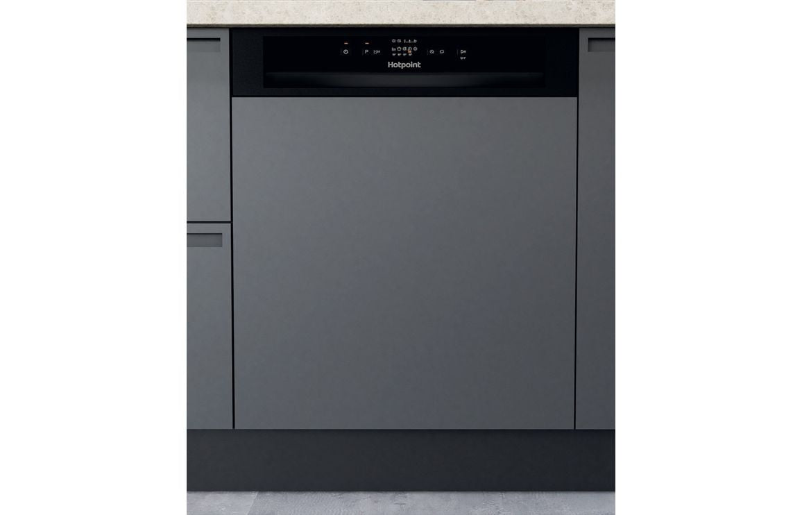 Hotpoint H3B L626 B UK S/I 14 Place Dishwasher - Black Hotpoint H3B L626 B UK S/I 14 Place Dishwasher - Black