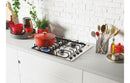 Hoover H300 HHW6LK3X 60cm Gas Hob - Stainless Steel