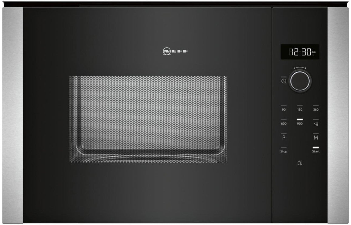 Neff N50 HLAWD53N0B Microwave - Black with Steel Trim Neff N50 HLAWD53N0B Microwave - Black with Steel Trim