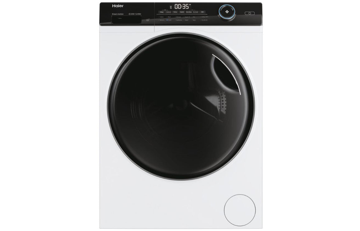 Haier I-Pro Series 5 HWD90-B14959U1 F/S 9/6kg 1400rpm Washer Dryer - White Haier I-Pro Series 5 HWD90-B14959U1 F/S 9/6kg 1400rpm Washer Dryer - White