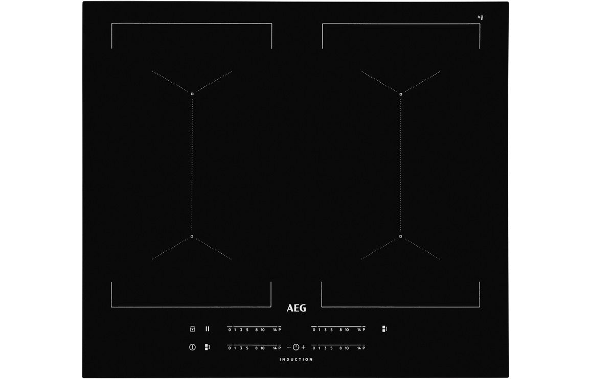 AEG IKE64450FB 60cm Induction Hob - Black AEG IKE64450FB 60cm Induction Hob - Black